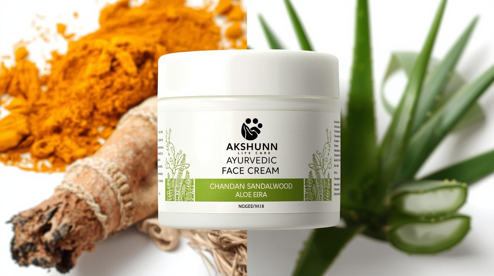 Akshunn ayurvedic face cream - Image 3
