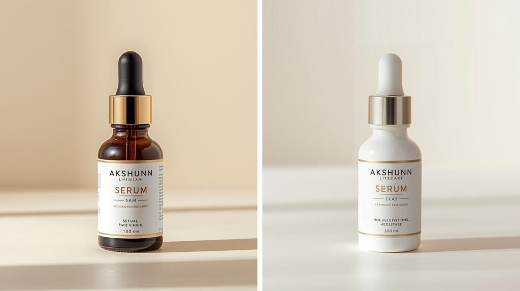 create image ofserem with and with out premium packing manufactured by akshunn life careserem (2)